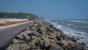 Uppada beach near annavaram